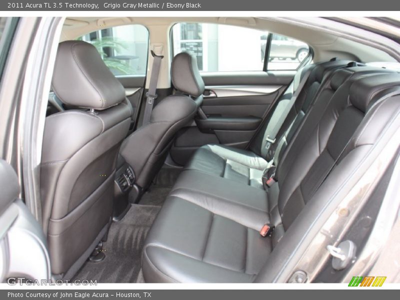 Grigio Gray Metallic / Ebony Black 2011 Acura TL 3.5 Technology