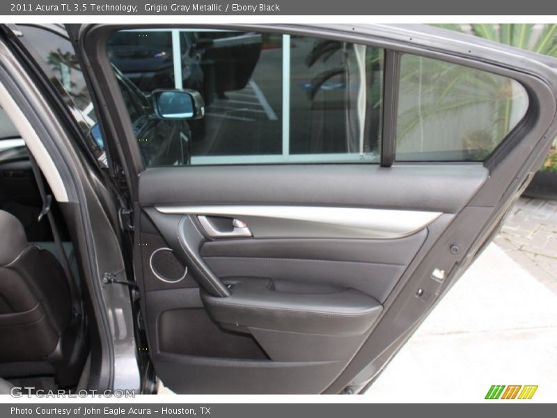 Grigio Gray Metallic / Ebony Black 2011 Acura TL 3.5 Technology