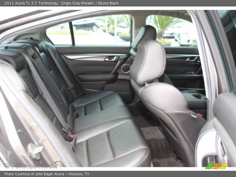 Grigio Gray Metallic / Ebony Black 2011 Acura TL 3.5 Technology