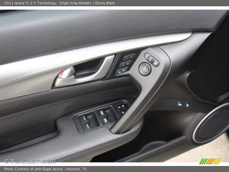 Grigio Gray Metallic / Ebony Black 2011 Acura TL 3.5 Technology