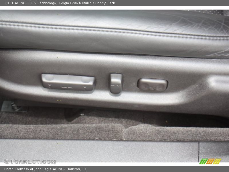 Grigio Gray Metallic / Ebony Black 2011 Acura TL 3.5 Technology