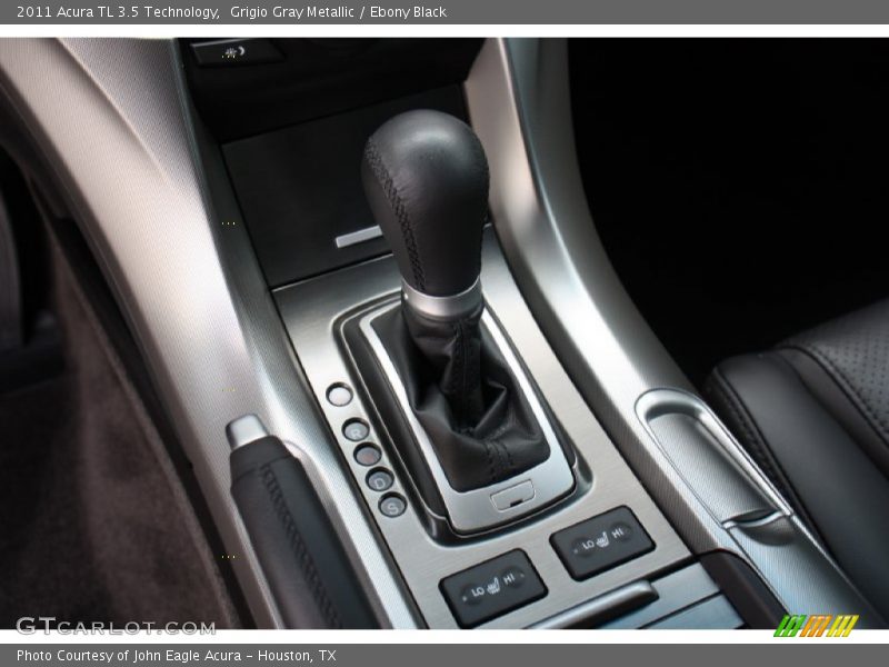 Grigio Gray Metallic / Ebony Black 2011 Acura TL 3.5 Technology