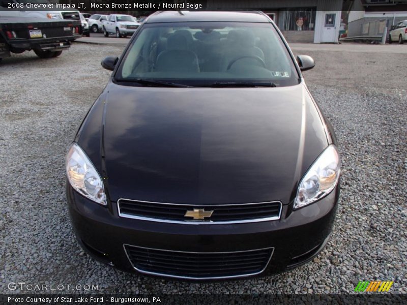 Mocha Bronze Metallic / Neutral Beige 2008 Chevrolet Impala LT