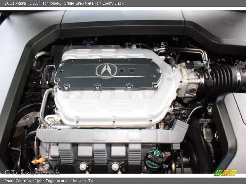 Grigio Gray Metallic / Ebony Black 2011 Acura TL 3.5 Technology