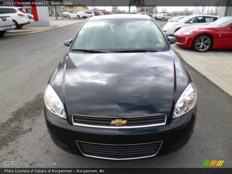 Black / Gray 2011 Chevrolet Impala LT
