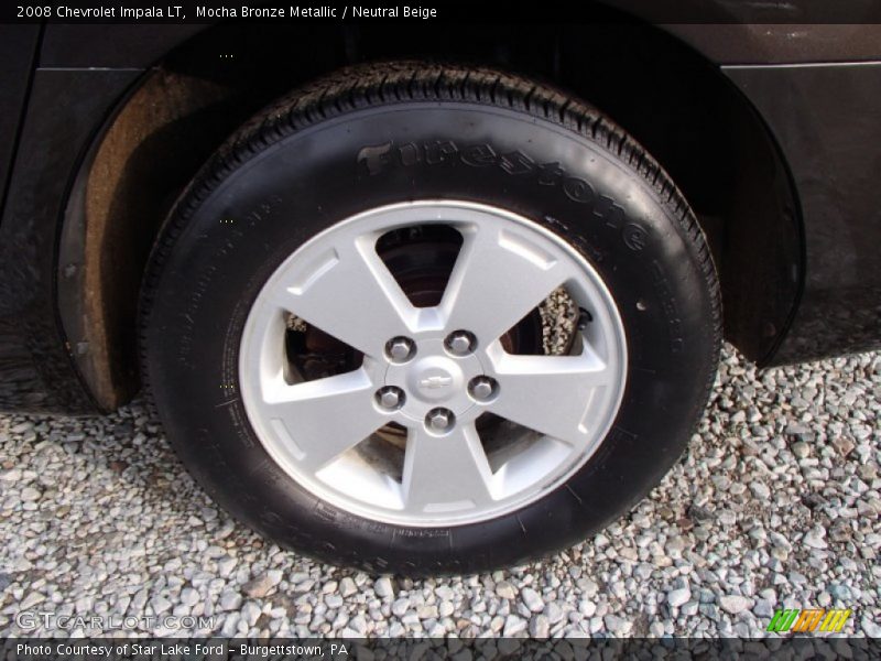 Mocha Bronze Metallic / Neutral Beige 2008 Chevrolet Impala LT