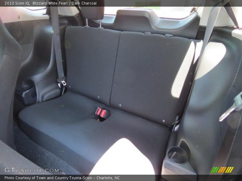 Blizzard White Pearl / Dark Charcoal 2013 Scion iQ
