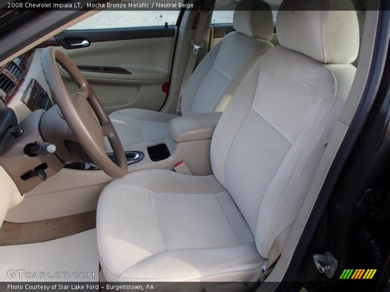 Mocha Bronze Metallic / Neutral Beige 2008 Chevrolet Impala LT