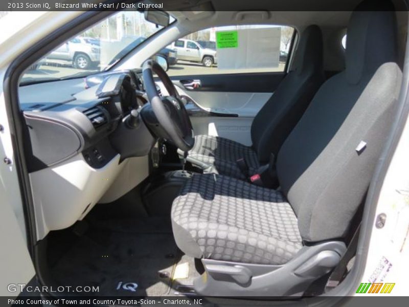  2013 iQ  Dark Charcoal Interior