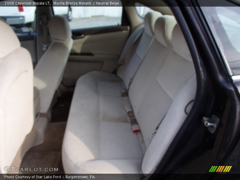 Mocha Bronze Metallic / Neutral Beige 2008 Chevrolet Impala LT