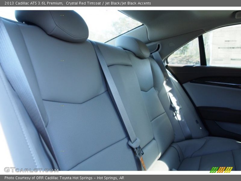 Crystal Red Tintcoat / Jet Black/Jet Black Accents 2013 Cadillac ATS 3.6L Premium