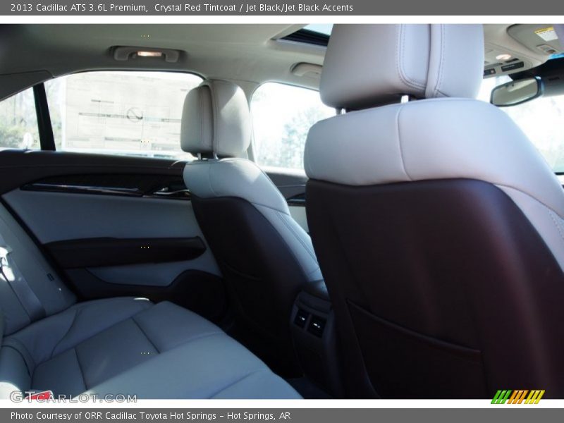 Crystal Red Tintcoat / Jet Black/Jet Black Accents 2013 Cadillac ATS 3.6L Premium
