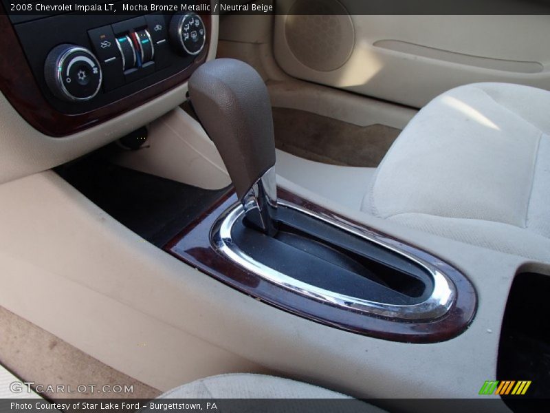 Mocha Bronze Metallic / Neutral Beige 2008 Chevrolet Impala LT