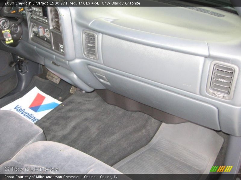 Onyx Black / Graphite 2000 Chevrolet Silverado 1500 Z71 Regular Cab 4x4