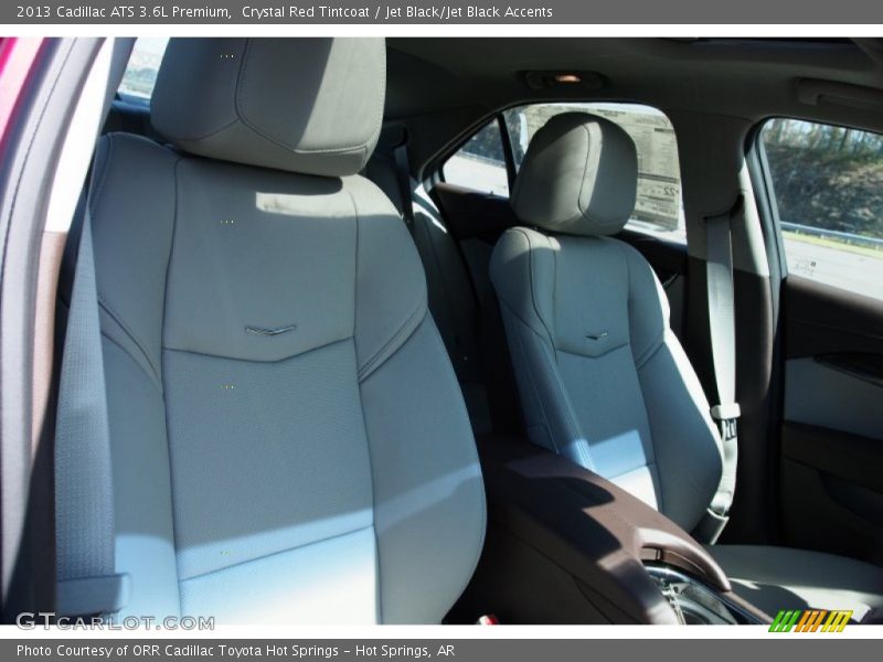 Crystal Red Tintcoat / Jet Black/Jet Black Accents 2013 Cadillac ATS 3.6L Premium
