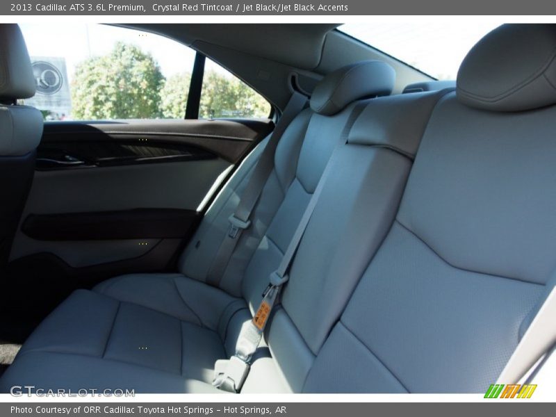 Crystal Red Tintcoat / Jet Black/Jet Black Accents 2013 Cadillac ATS 3.6L Premium