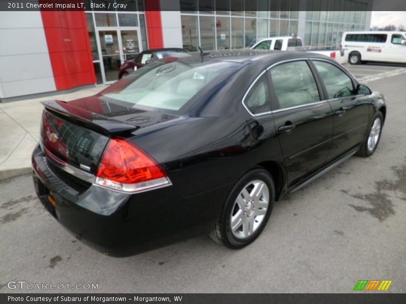 Black / Gray 2011 Chevrolet Impala LT