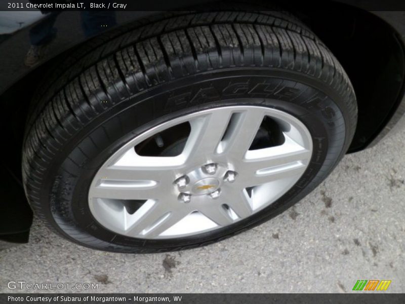 Black / Gray 2011 Chevrolet Impala LT