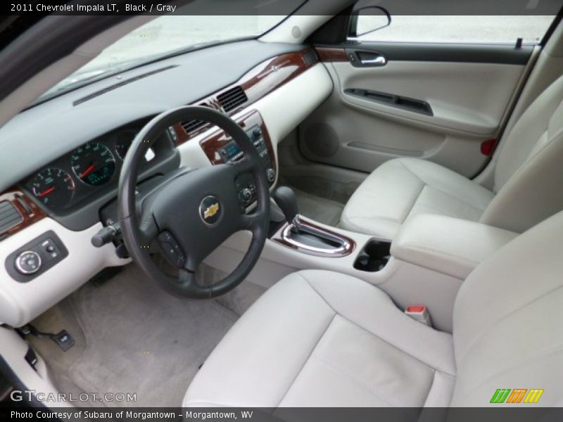 Black / Gray 2011 Chevrolet Impala LT
