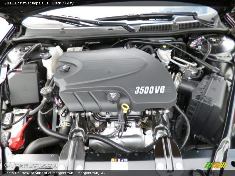 Black / Gray 2011 Chevrolet Impala LT