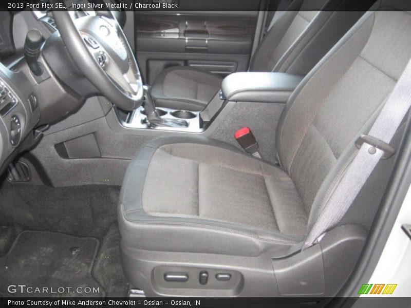 Ingot Silver Metallic / Charcoal Black 2013 Ford Flex SEL
