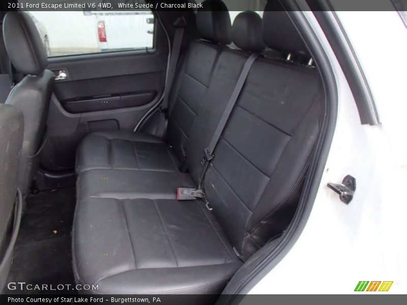 White Suede / Charcoal Black 2011 Ford Escape Limited V6 4WD
