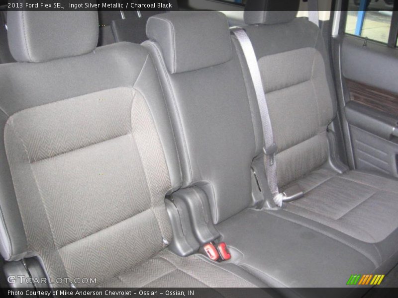 Ingot Silver Metallic / Charcoal Black 2013 Ford Flex SEL