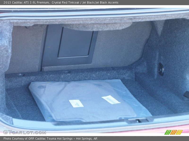 Crystal Red Tintcoat / Jet Black/Jet Black Accents 2013 Cadillac ATS 3.6L Premium