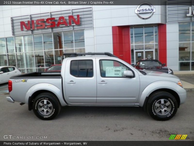  2013 Frontier Pro-4X Crew Cab 4x4 Brilliant Silver