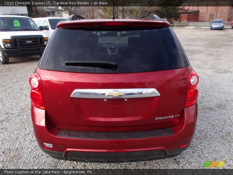 Cardinal Red Metallic / Jet Black 2010 Chevrolet Equinox LT