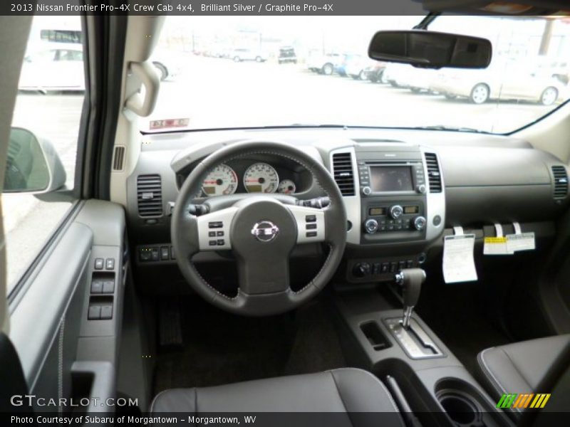 Dashboard of 2013 Frontier Pro-4X Crew Cab 4x4