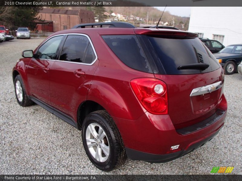 Cardinal Red Metallic / Jet Black 2010 Chevrolet Equinox LT