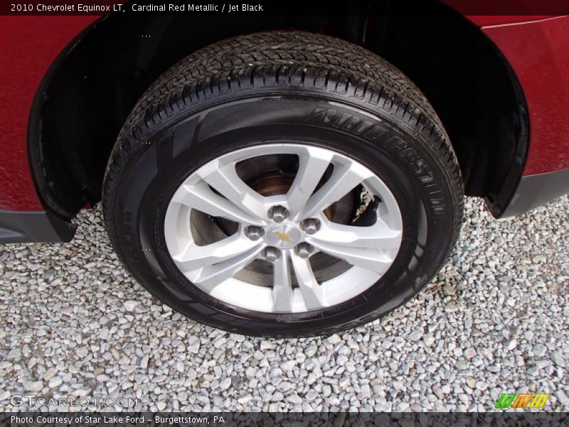 Cardinal Red Metallic / Jet Black 2010 Chevrolet Equinox LT