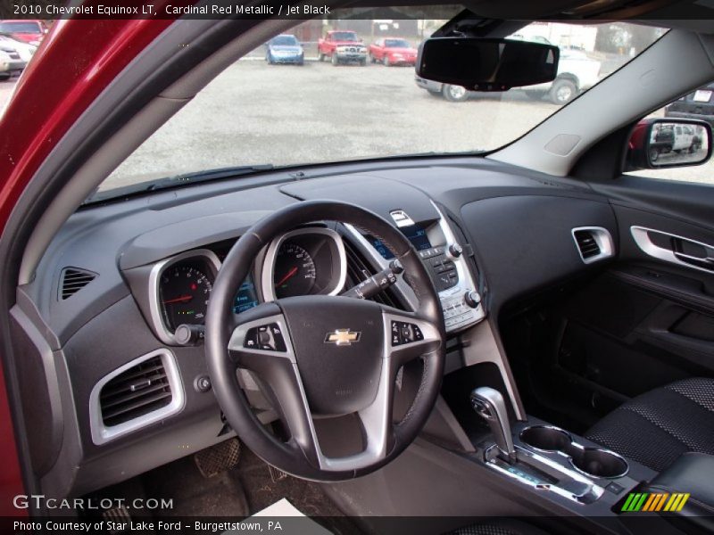 Cardinal Red Metallic / Jet Black 2010 Chevrolet Equinox LT
