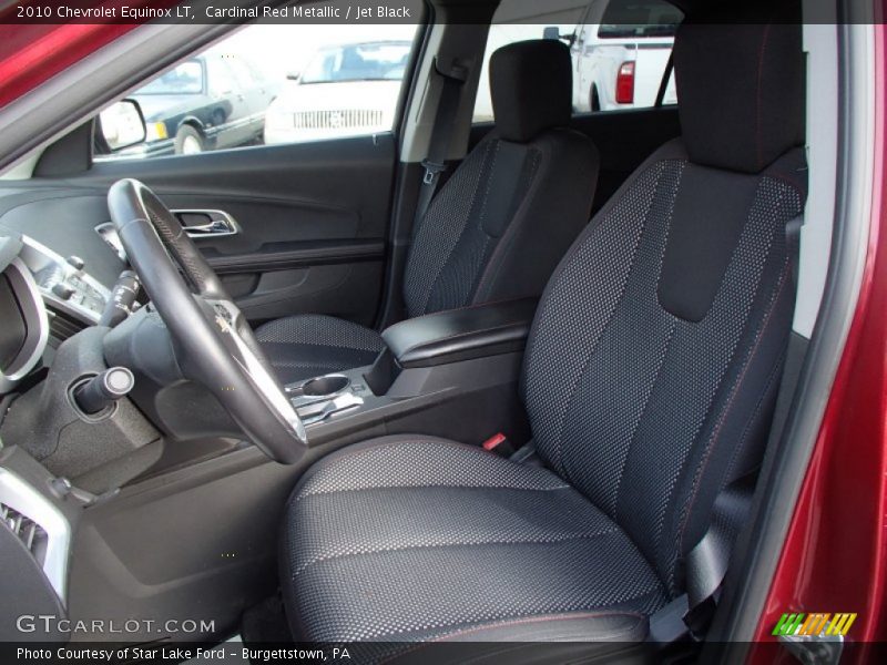 Cardinal Red Metallic / Jet Black 2010 Chevrolet Equinox LT