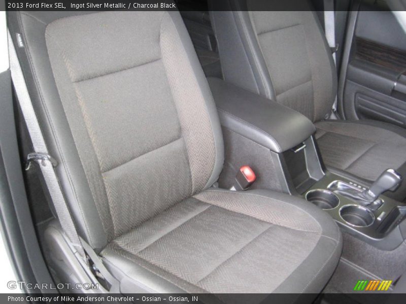 Ingot Silver Metallic / Charcoal Black 2013 Ford Flex SEL