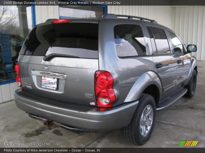 Mineral Gray Metallic / Medium Slate Gray 2005 Dodge Durango Limited 4x4