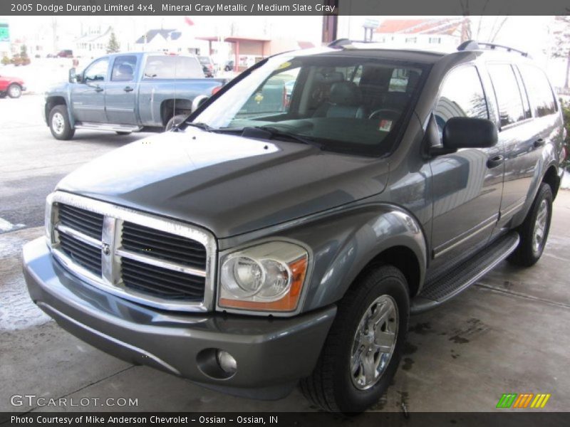 Mineral Gray Metallic / Medium Slate Gray 2005 Dodge Durango Limited 4x4