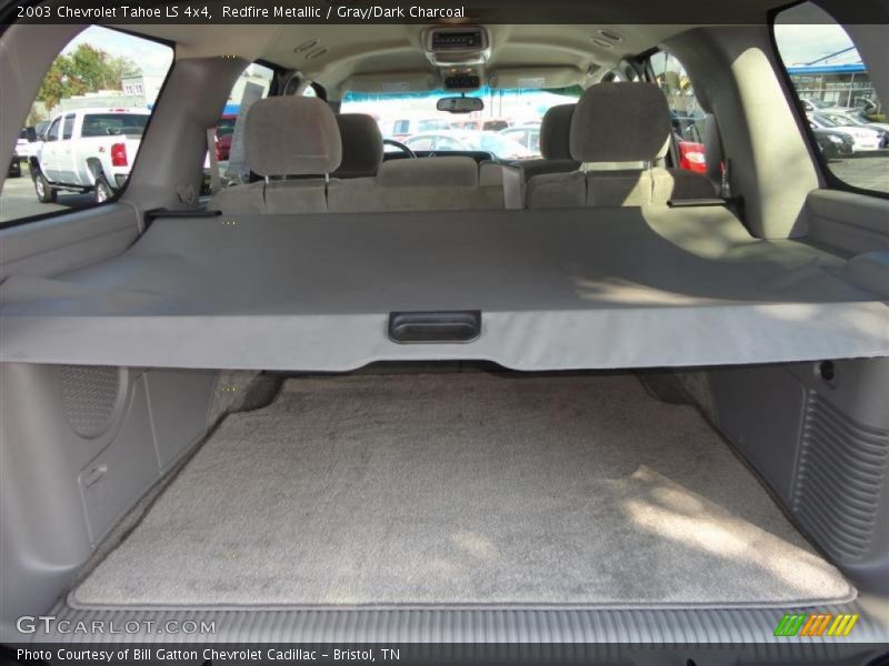 Redfire Metallic / Gray/Dark Charcoal 2003 Chevrolet Tahoe LS 4x4