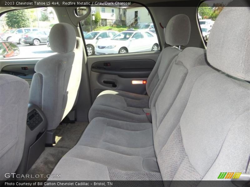 Redfire Metallic / Gray/Dark Charcoal 2003 Chevrolet Tahoe LS 4x4