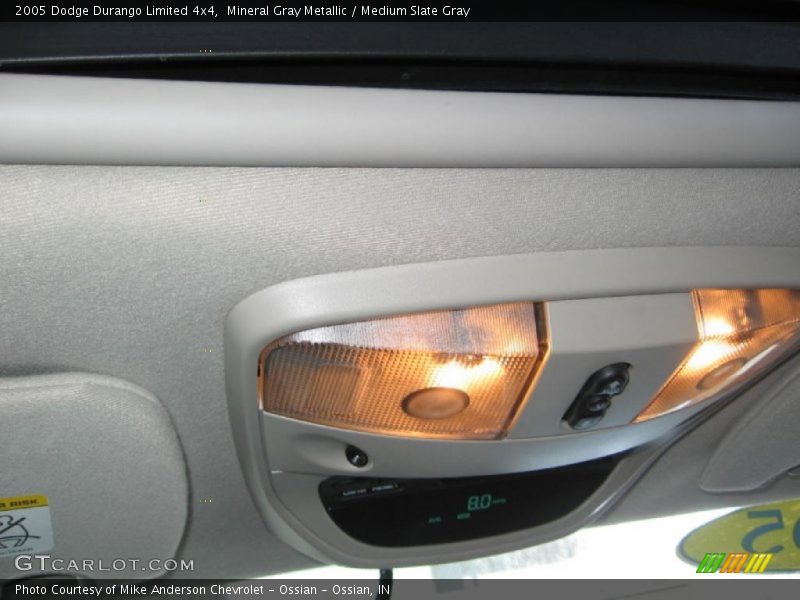 Mineral Gray Metallic / Medium Slate Gray 2005 Dodge Durango Limited 4x4