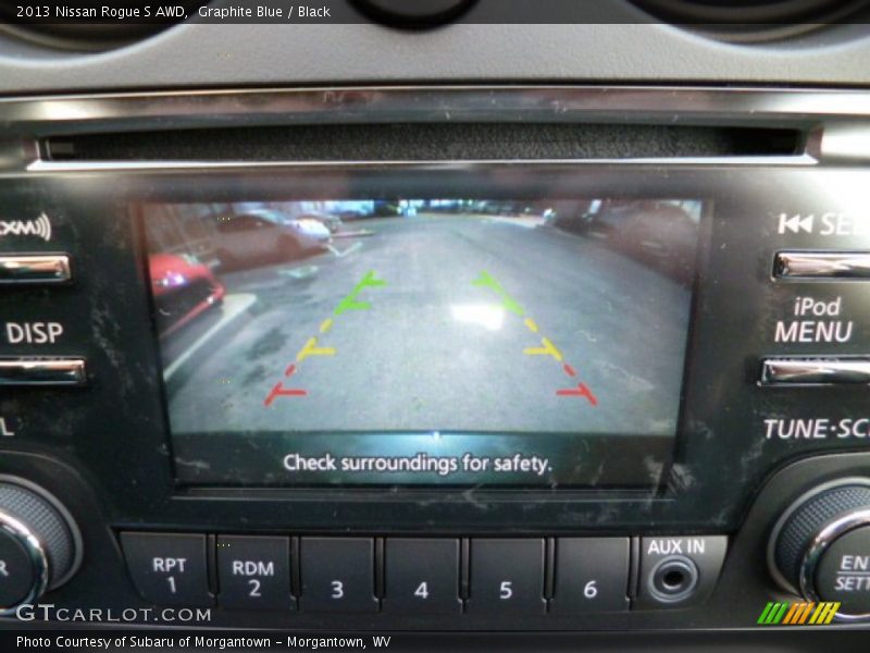 Graphite Blue / Black 2013 Nissan Rogue S AWD