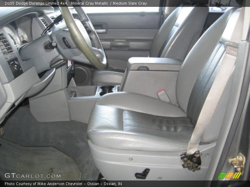Mineral Gray Metallic / Medium Slate Gray 2005 Dodge Durango Limited 4x4