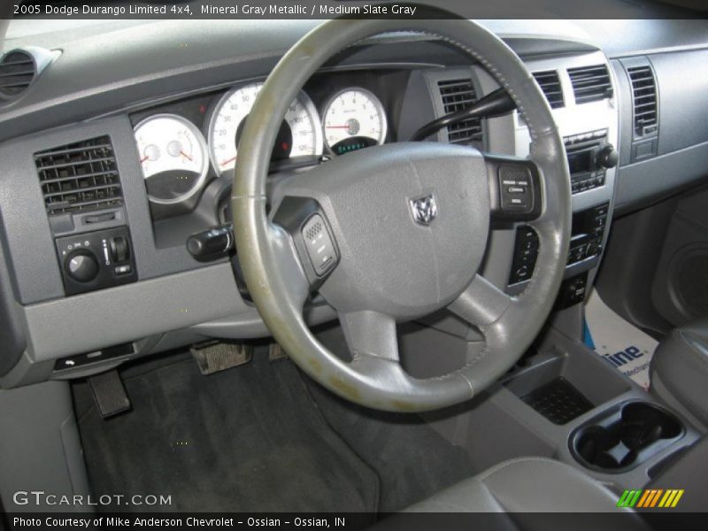 Mineral Gray Metallic / Medium Slate Gray 2005 Dodge Durango Limited 4x4