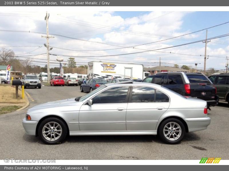  2003 5 Series 525i Sedan Titanium Silver Metallic