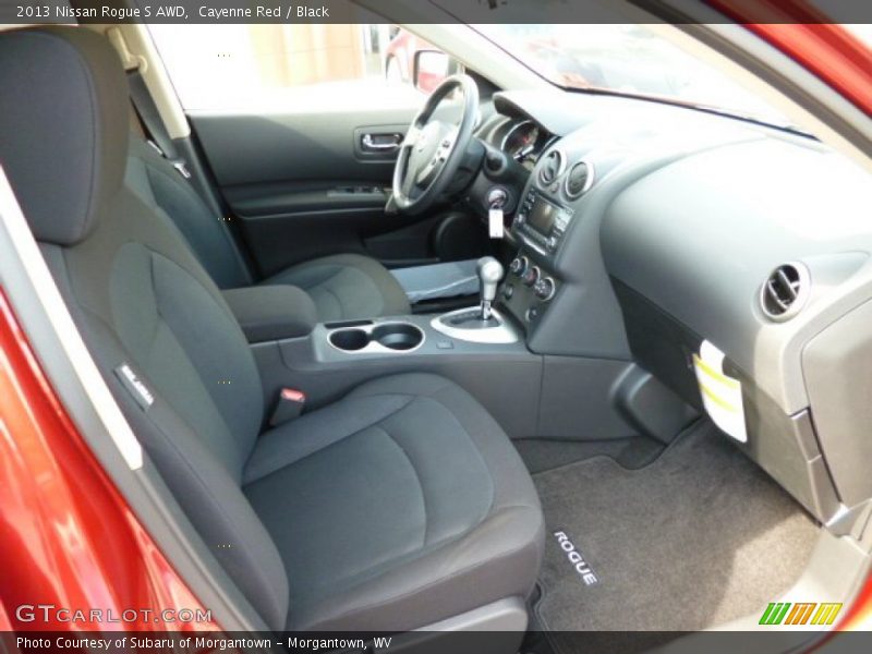 Cayenne Red / Black 2013 Nissan Rogue S AWD