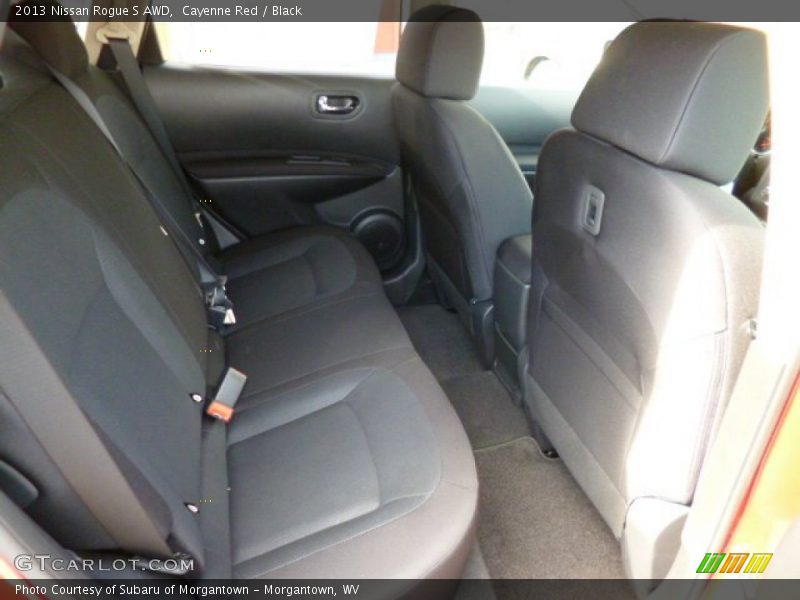 Cayenne Red / Black 2013 Nissan Rogue S AWD