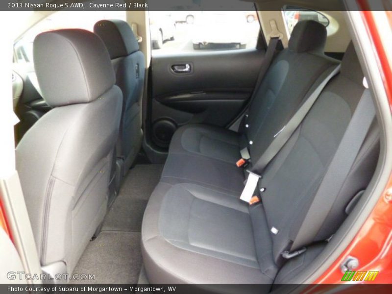 Cayenne Red / Black 2013 Nissan Rogue S AWD