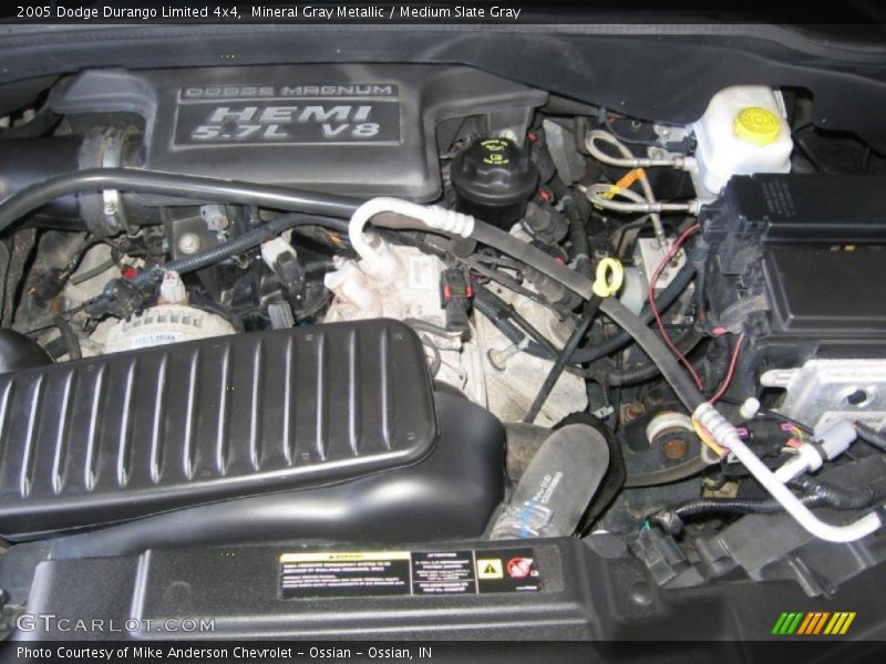 Mineral Gray Metallic / Medium Slate Gray 2005 Dodge Durango Limited 4x4