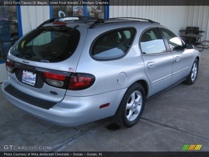 Silver Frost Metallic / Medium Graphite 2001 Ford Taurus SE Wagon